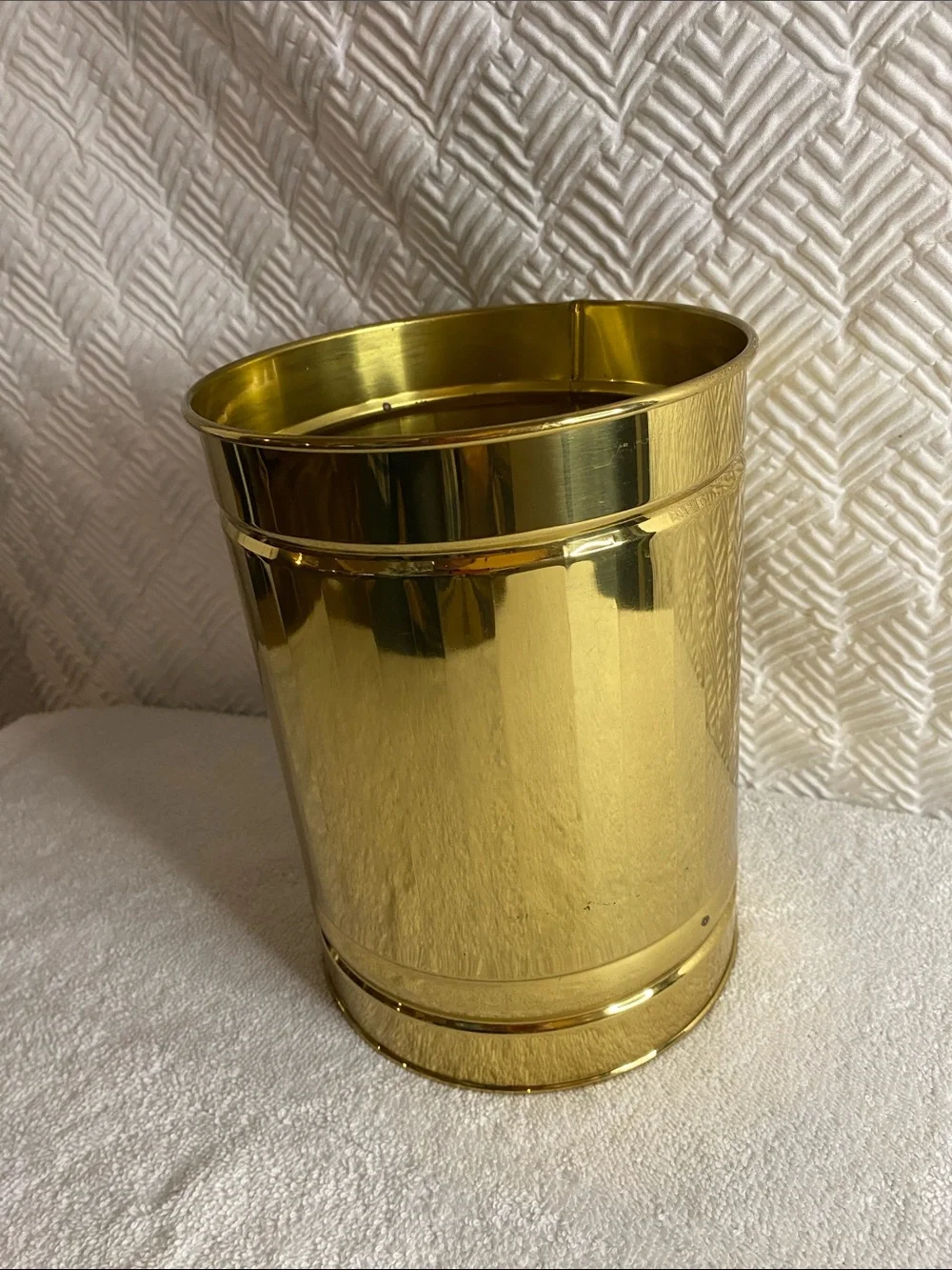 Vintage brass gold